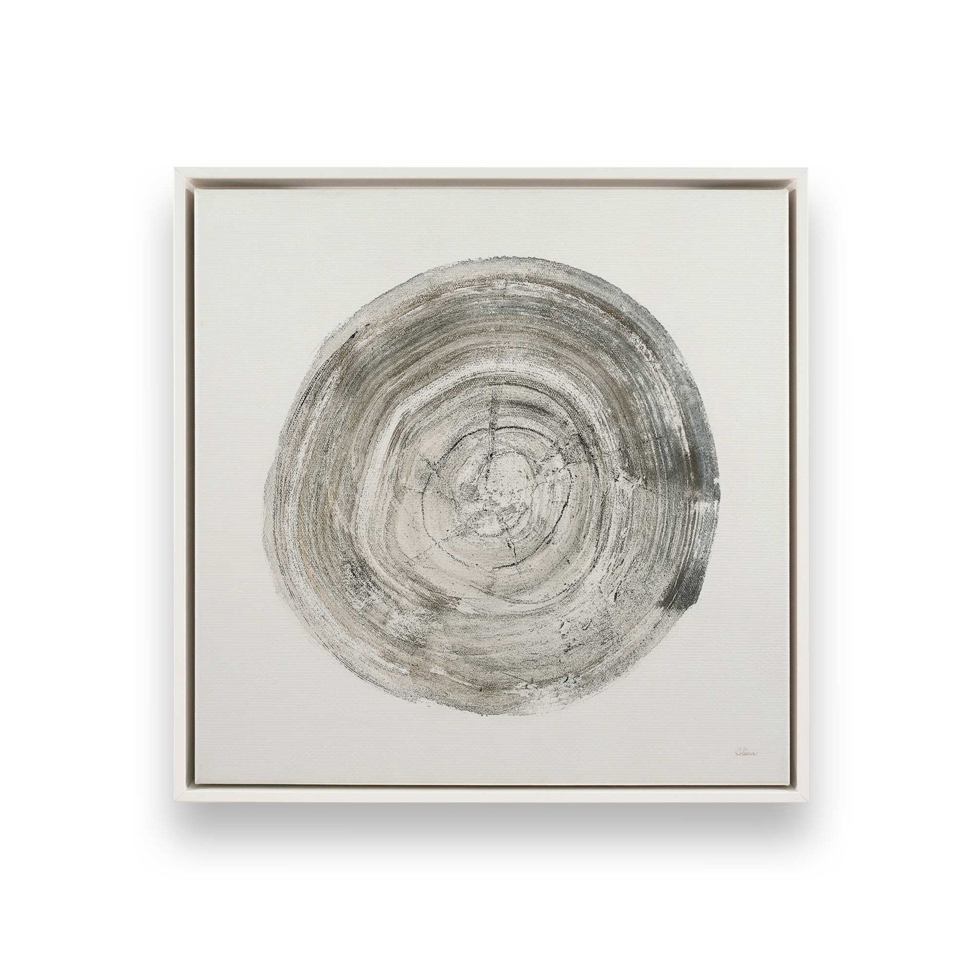 [Color:Opaque White], Picture of art in a White frame