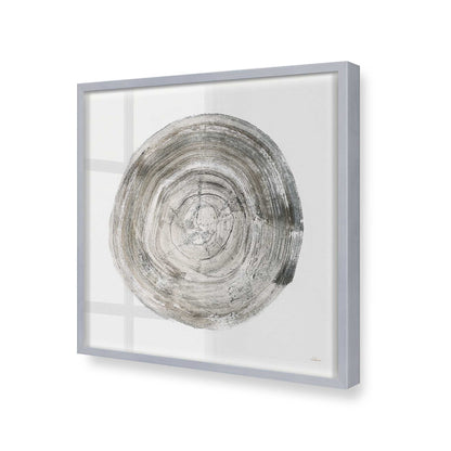 [Color:Polished Chrome], Picture of art in a Polished Chrome frame at an angle