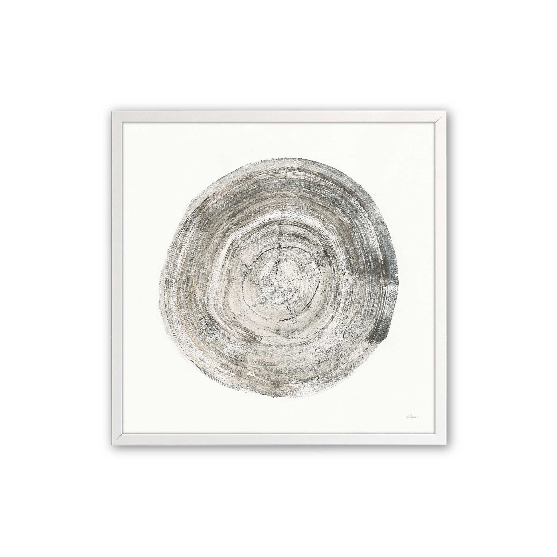 [Color:Opaque White], Picture of art in a Opaque White frame