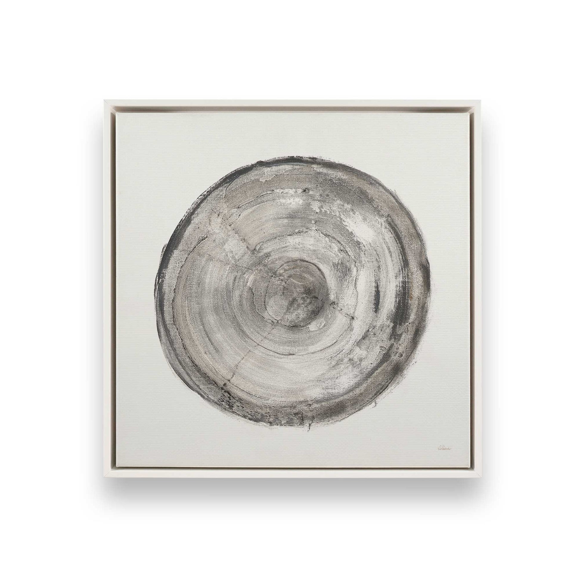 [Color:Opaque White], Picture of art in a White frame