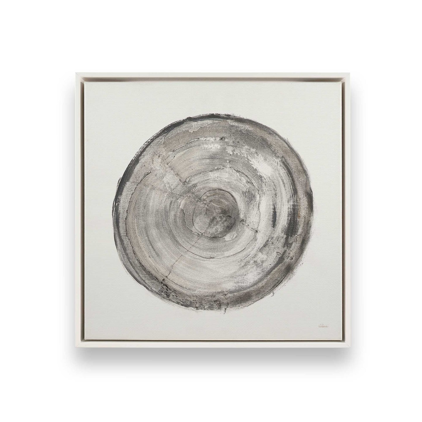 [Color:Opaque White], Picture of art in a White frame