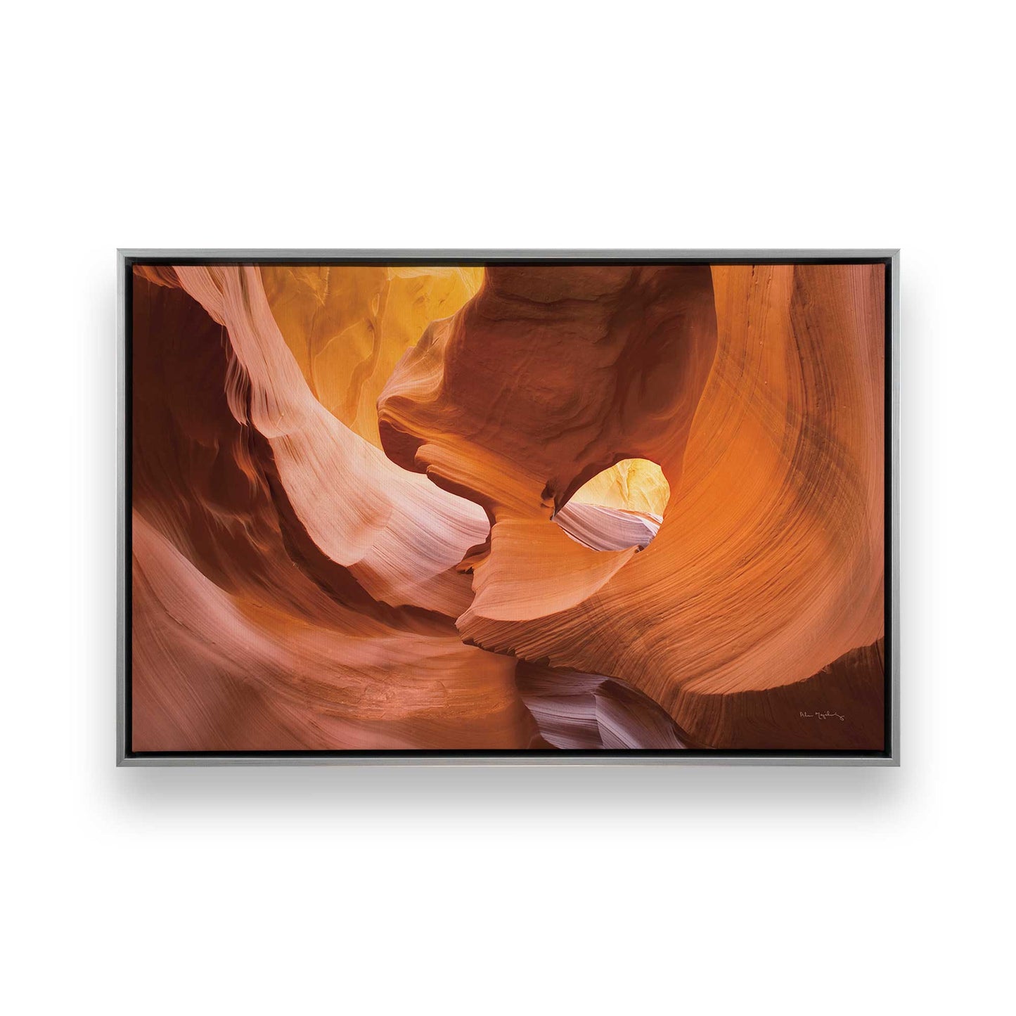 [Color:Polished Chrome], Picture of art in a Polished Chrome frame