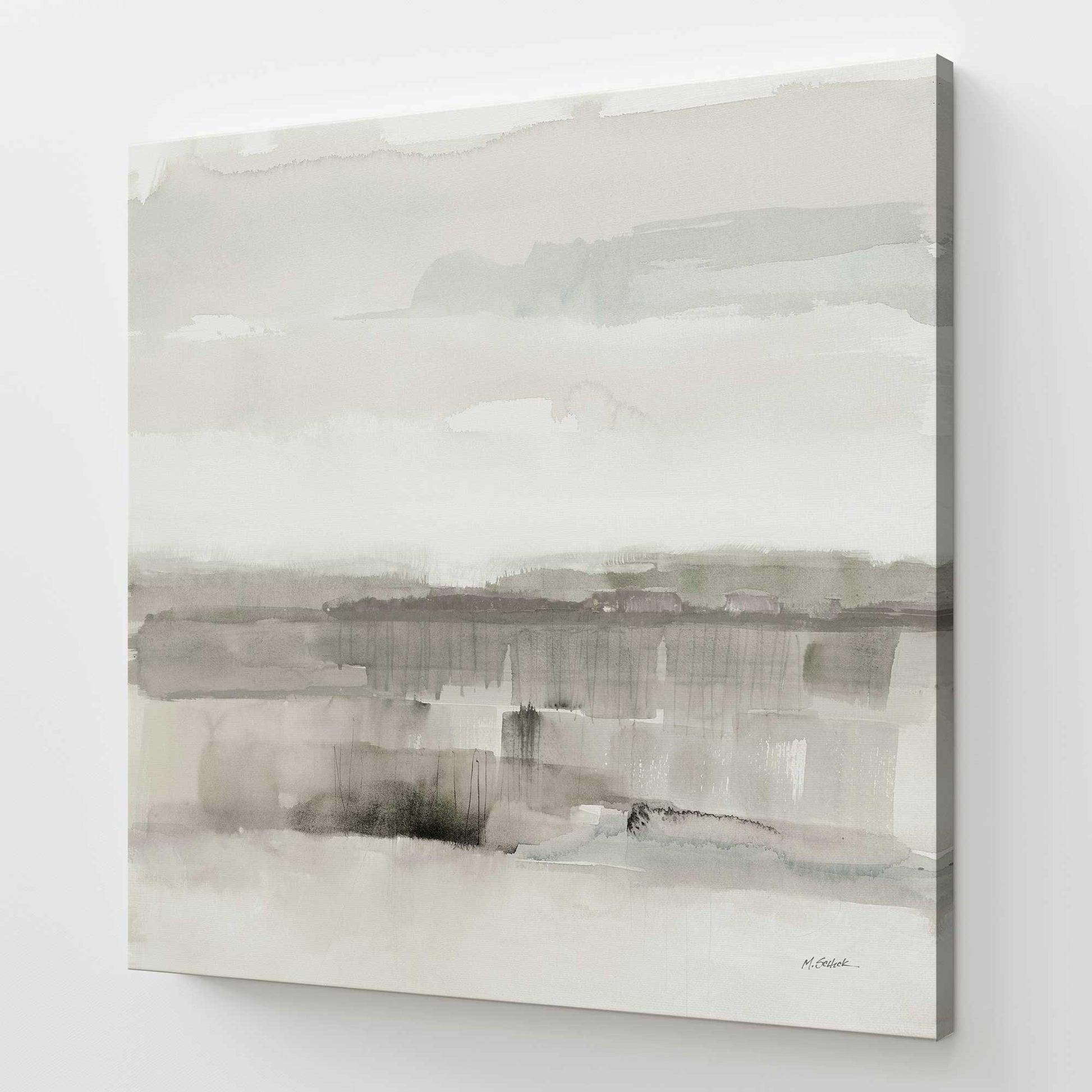 [Color:Stretched Canvas], Picture of art at an angle