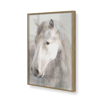 [Color:Brushed Gold], Picture of art in a Brushed Gold frame of the corner