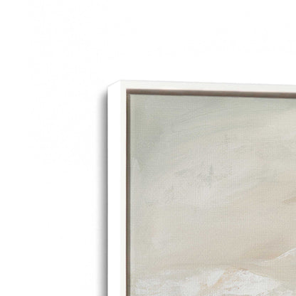 [Color:Opaque White], Picture of art in a White frame at an angle