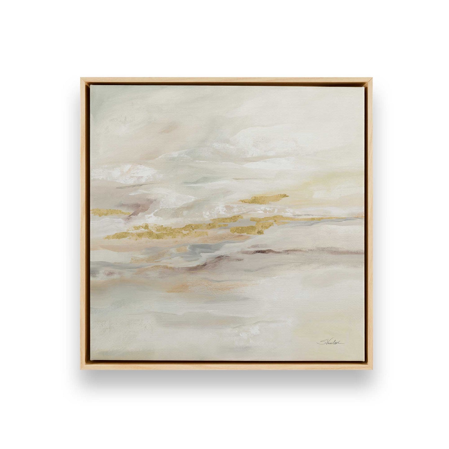 [Color:American Maple], Picture of art in a American Maple frame