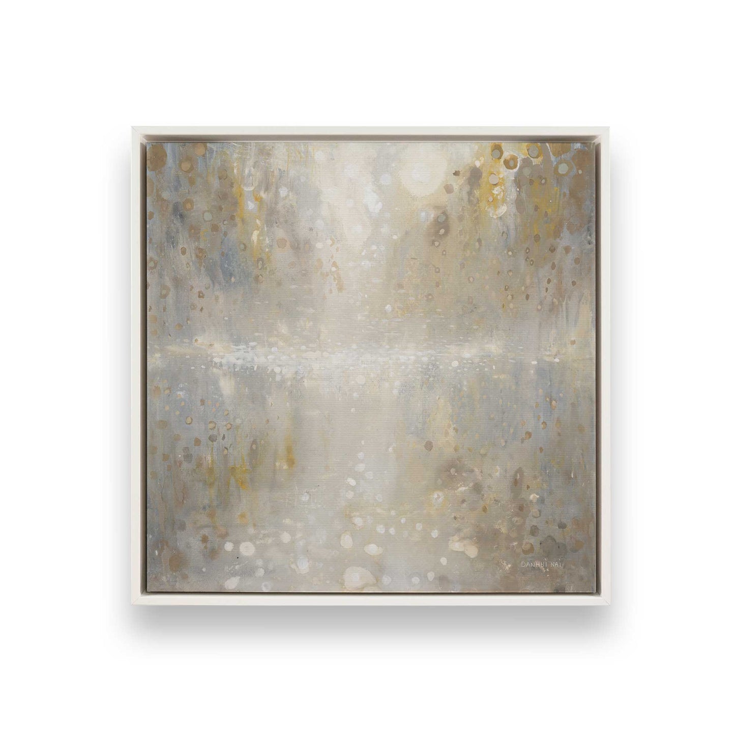 [Color:Opaque White], Picture of art in a White frame