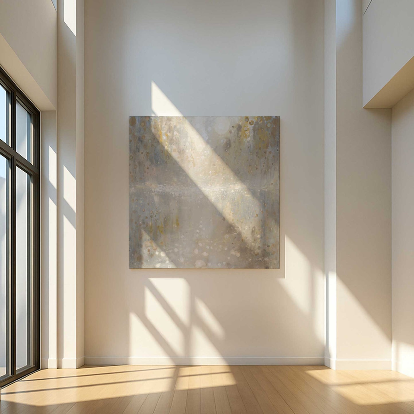 [Color:Stretched Canvas], Picture of art in a room
