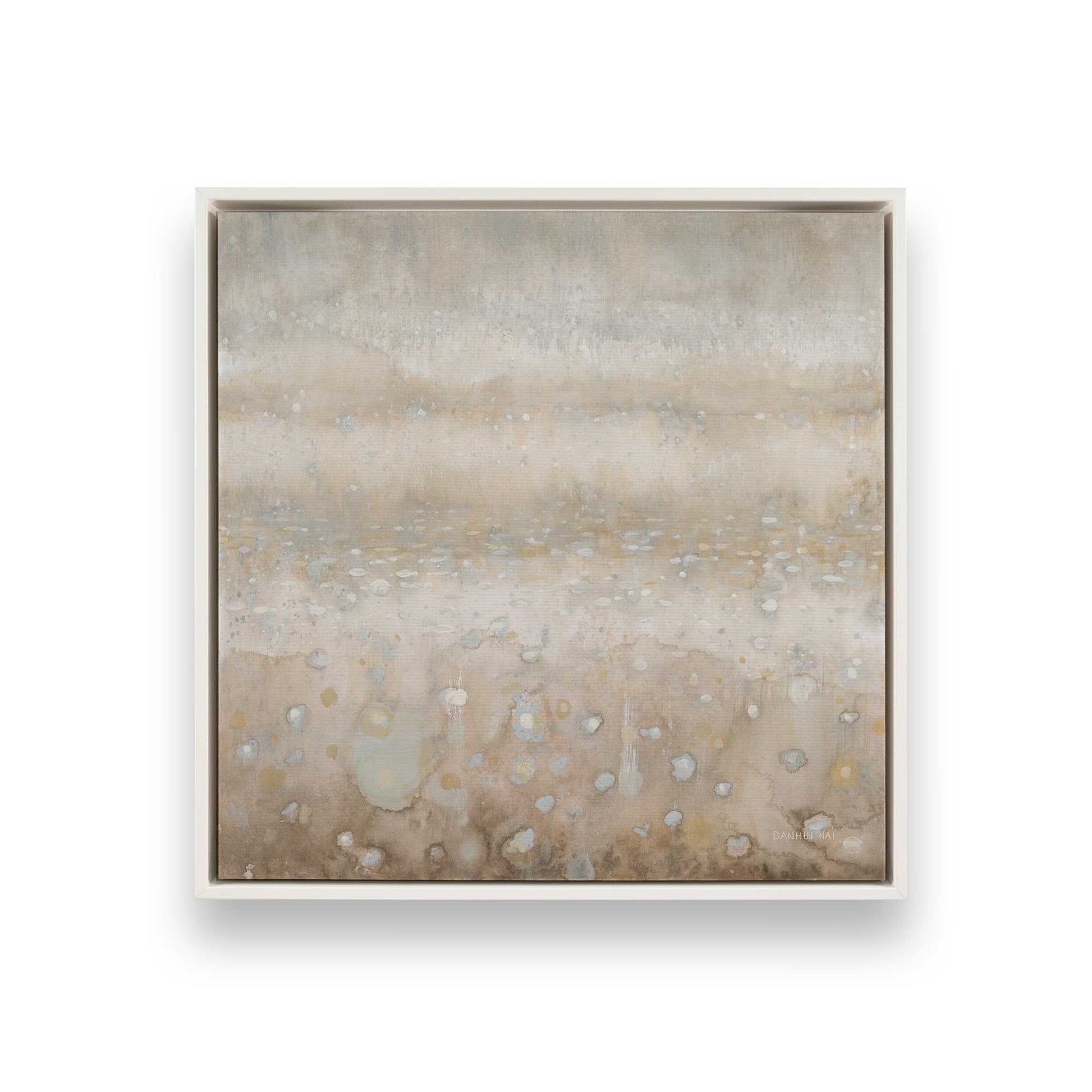 [Color:Opaque White], Picture of art in a White frame