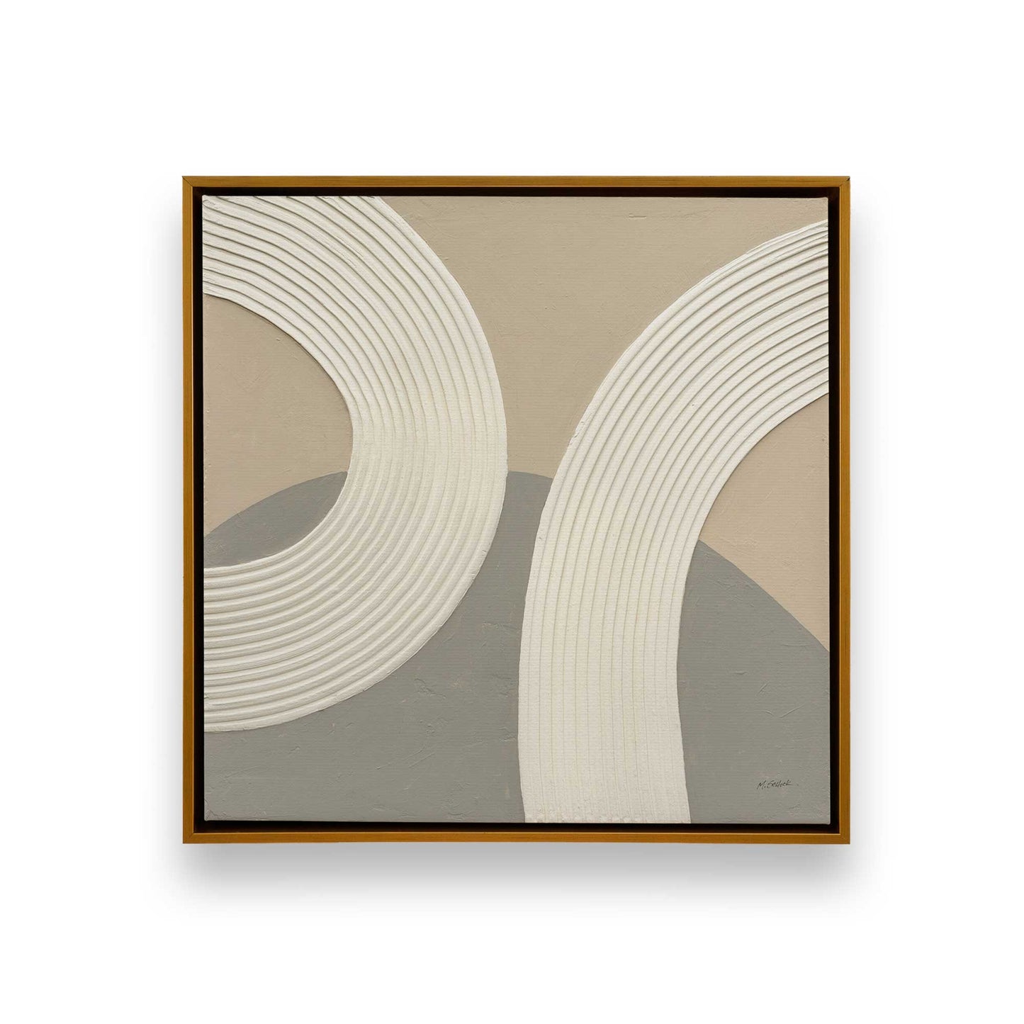 [Color:Polished Gold], Picture of art in a Polished Gold frame