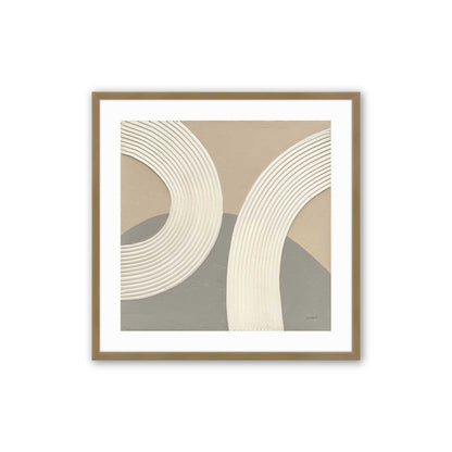 [Color:Brushed Gold], Picture of art in a Brushed Gold frame