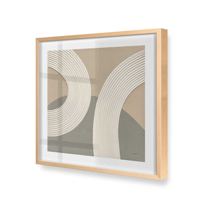 [Color:Raw Maple], Picture of art in a Raw Maple frame at an angle