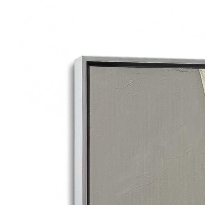 [Color:Polished Chrome], Picture of art in a Polished Chrome frame at an angle