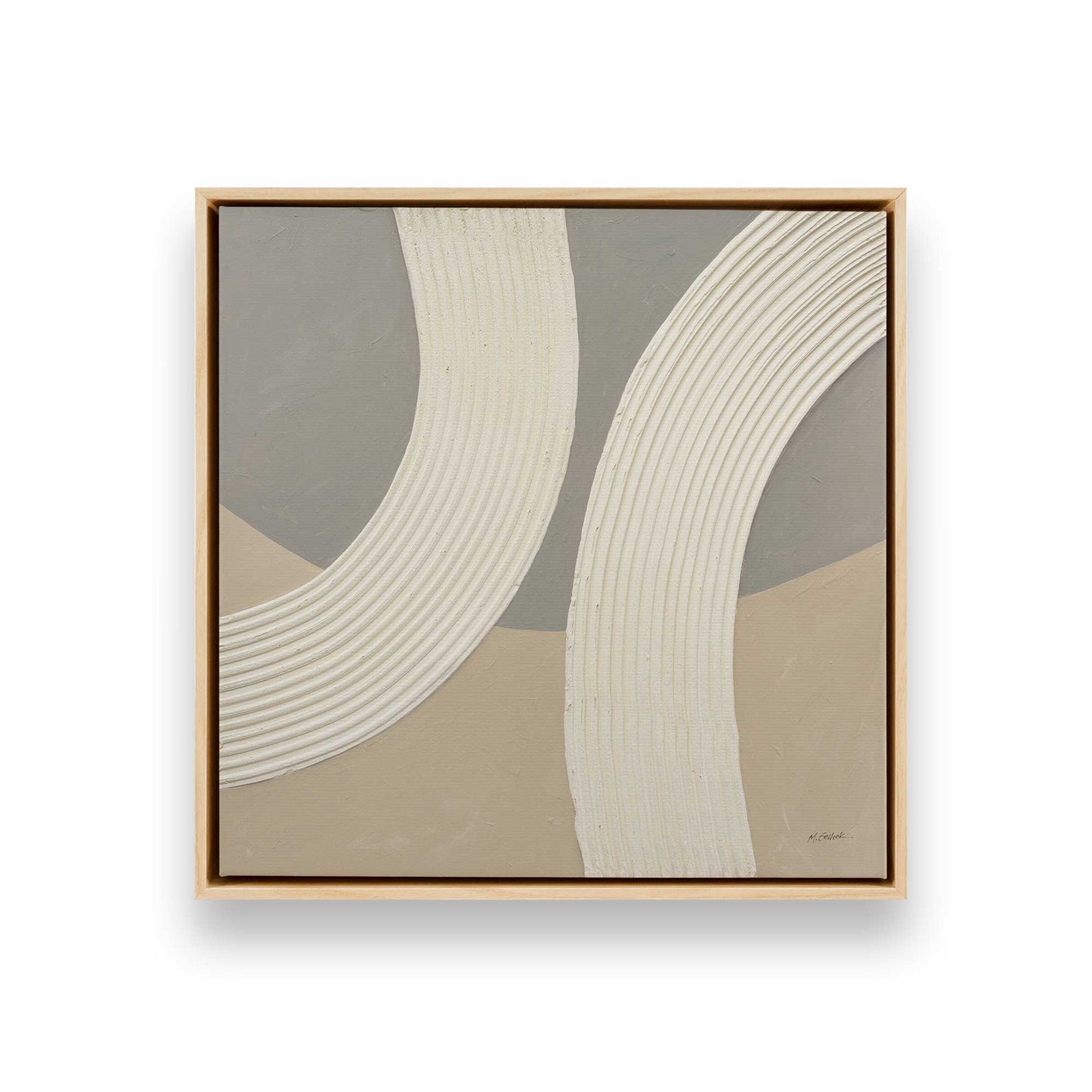 [Color:American Maple], Picture of art in a American Maple frame