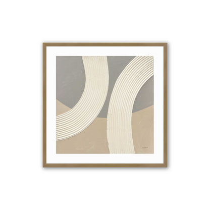 [Color:Brushed Gold], Picture of art in a Brushed Gold frame