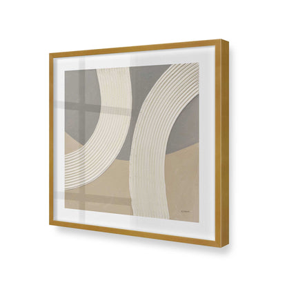 [Color:Polished Gold], Picture of art in a Polished Gold frame at an angle