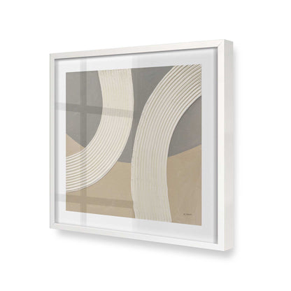 [Color:Opaque White], Picture of art in a Opaque White frame at an angle