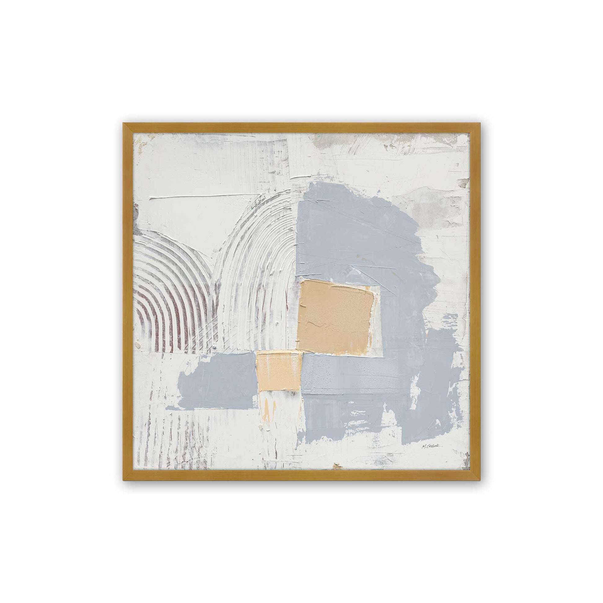 [Color:Polished Gold], Picture of art in a Polished Gold frame