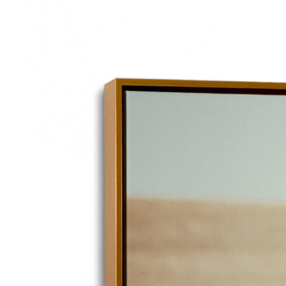 [Color:Polished Gold], Picture of art in a Polished Gold frame at an angle