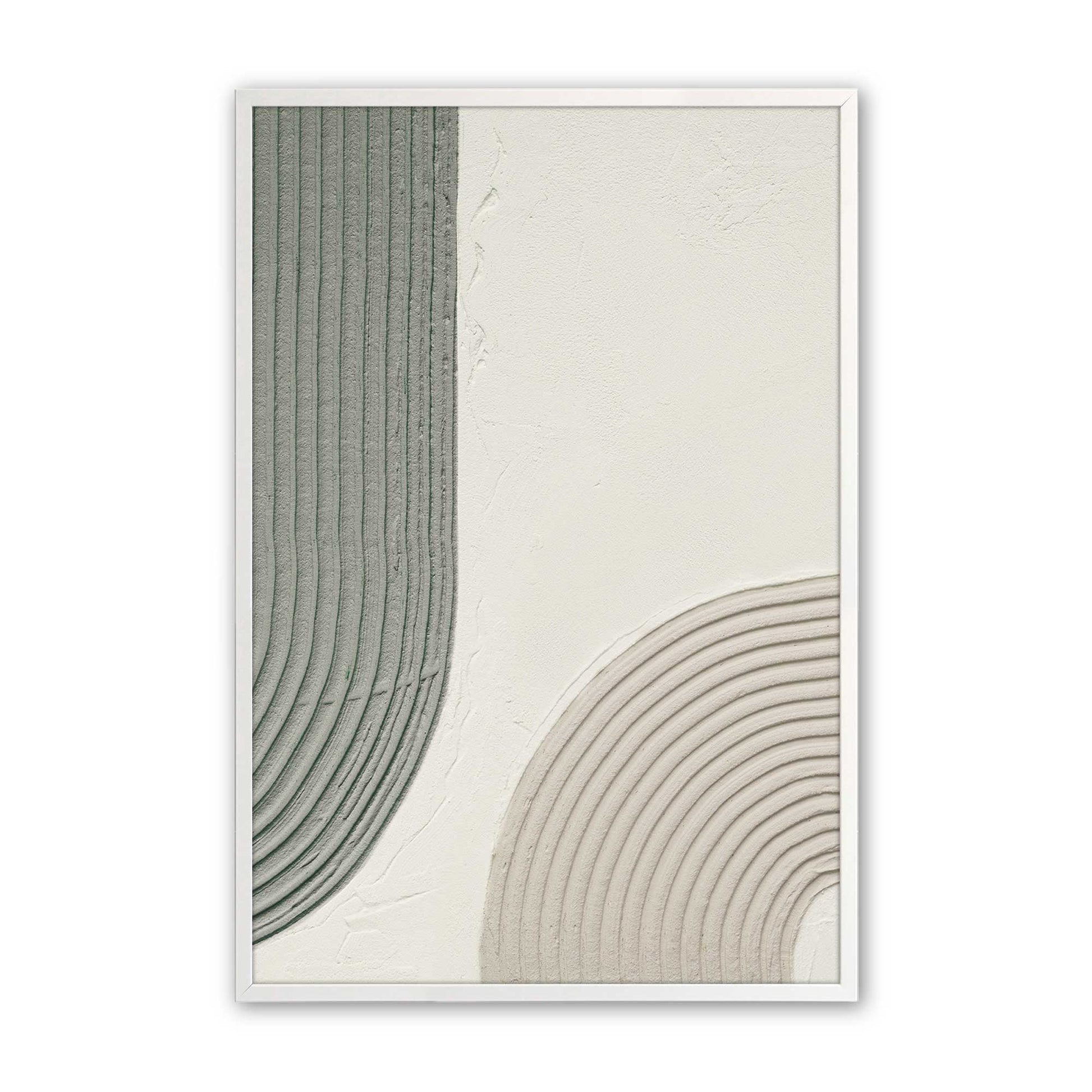 [Color:Opaque White], Picture of art in a Opaque White frame