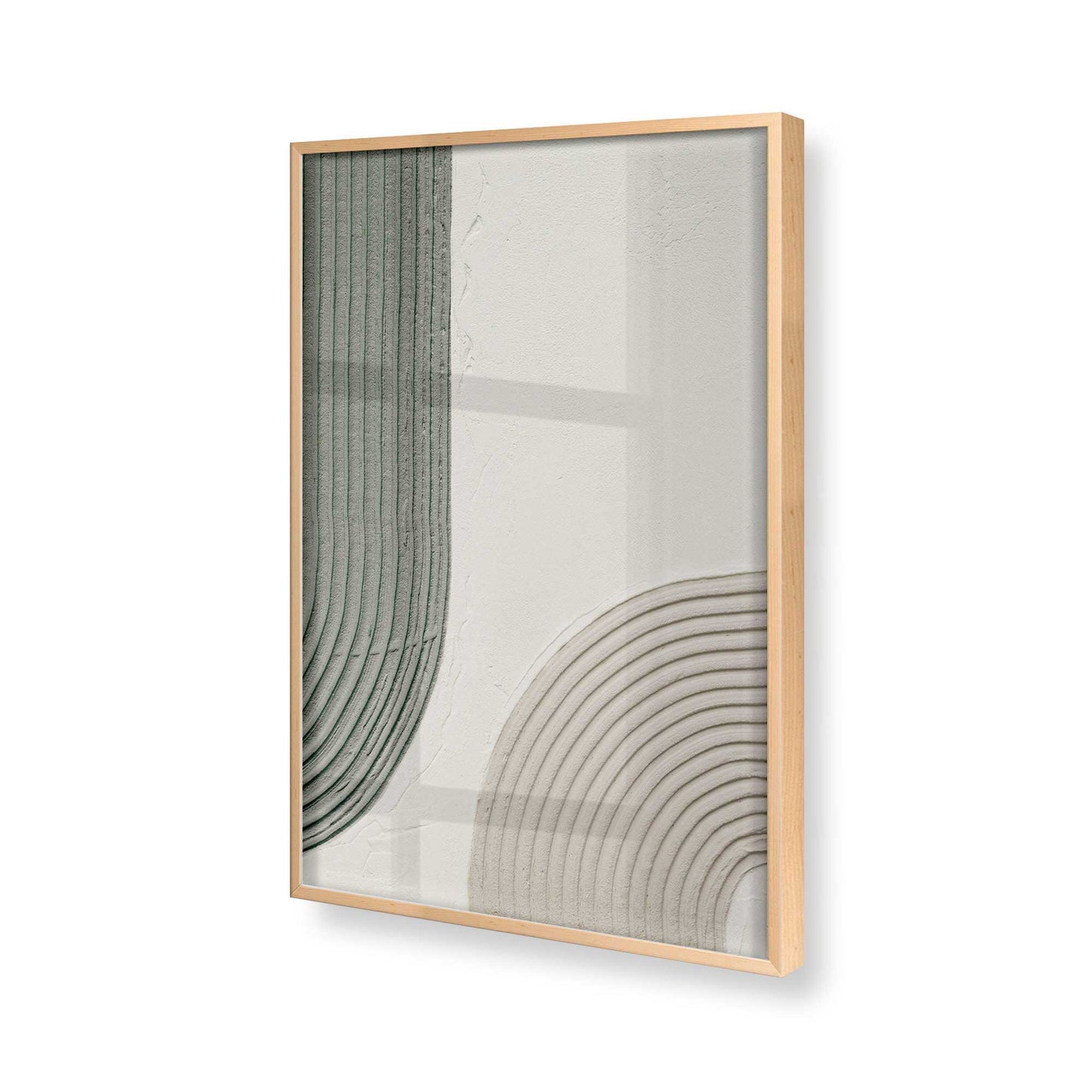 [Color:Raw Maple], Picture of art in a Raw Maple frame of the corner