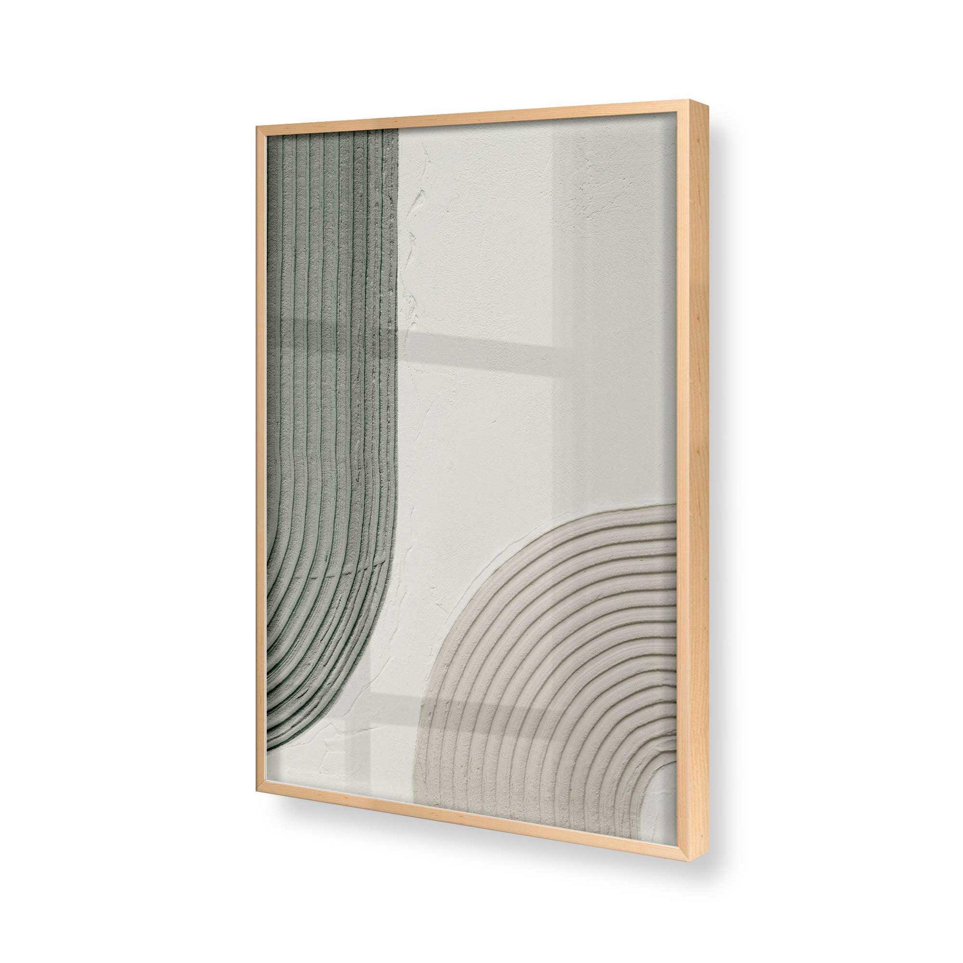 [Color:Raw Maple], Picture of art in a Raw Maple frame of the corner