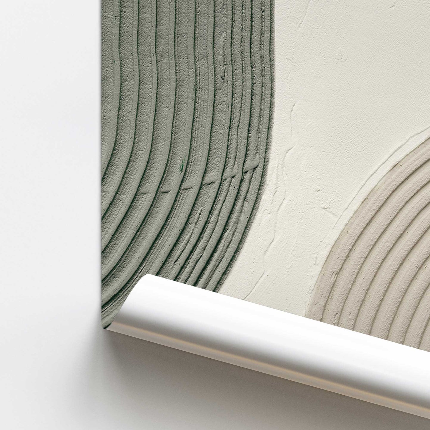 [color:Rolled Print], Picture of close up of art