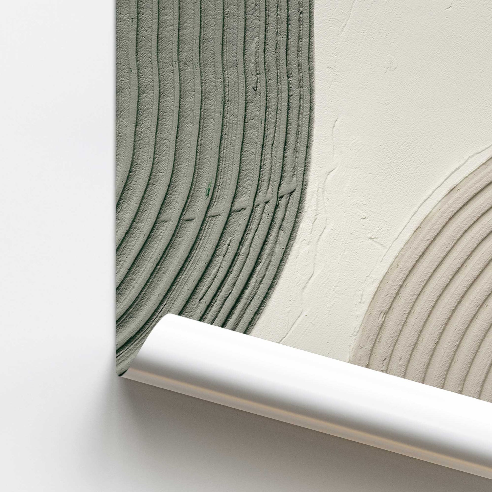 [color:Rolled Print], Picture of close up of art