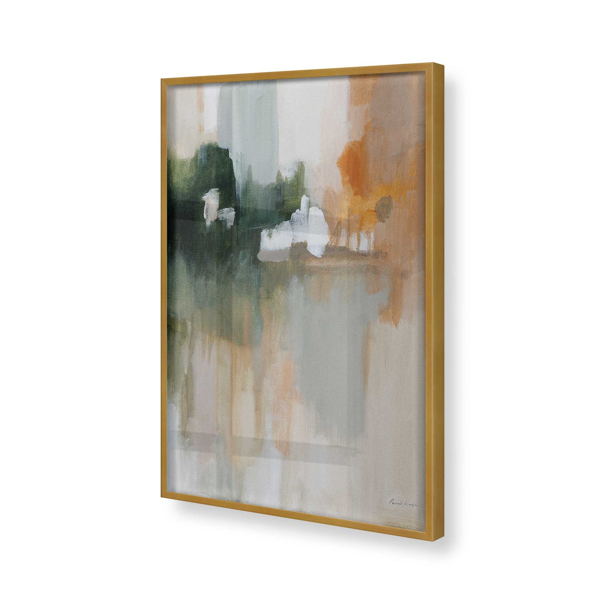 [Color:Polished Gold], Picture of art in a Polished Gold frame of the corner