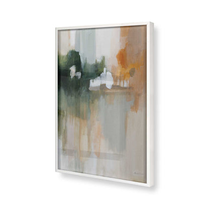 [Color:Opaque White], Picture of art in a Opaque White frame of the corner