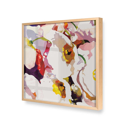 [Color:Raw Maple], Picture of art in a Raw Maple frame at an angle