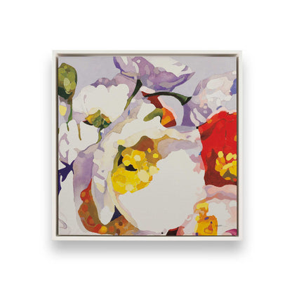 [Color:Opaque White], Picture of art in a White frame