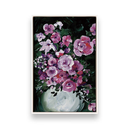 [Color:Opaque White], Picture of art in a White frame