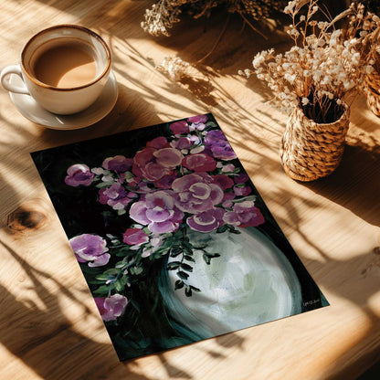 Evening Bouquet Elegance II Print