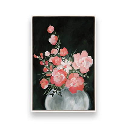 [Color:Opaque White], Picture of art in a White frame