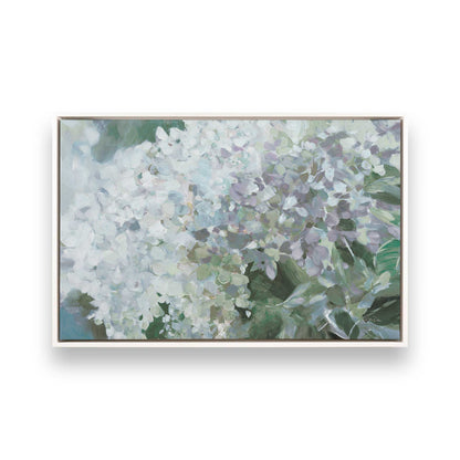 [Color:Opaque White], Picture of art in a White frame