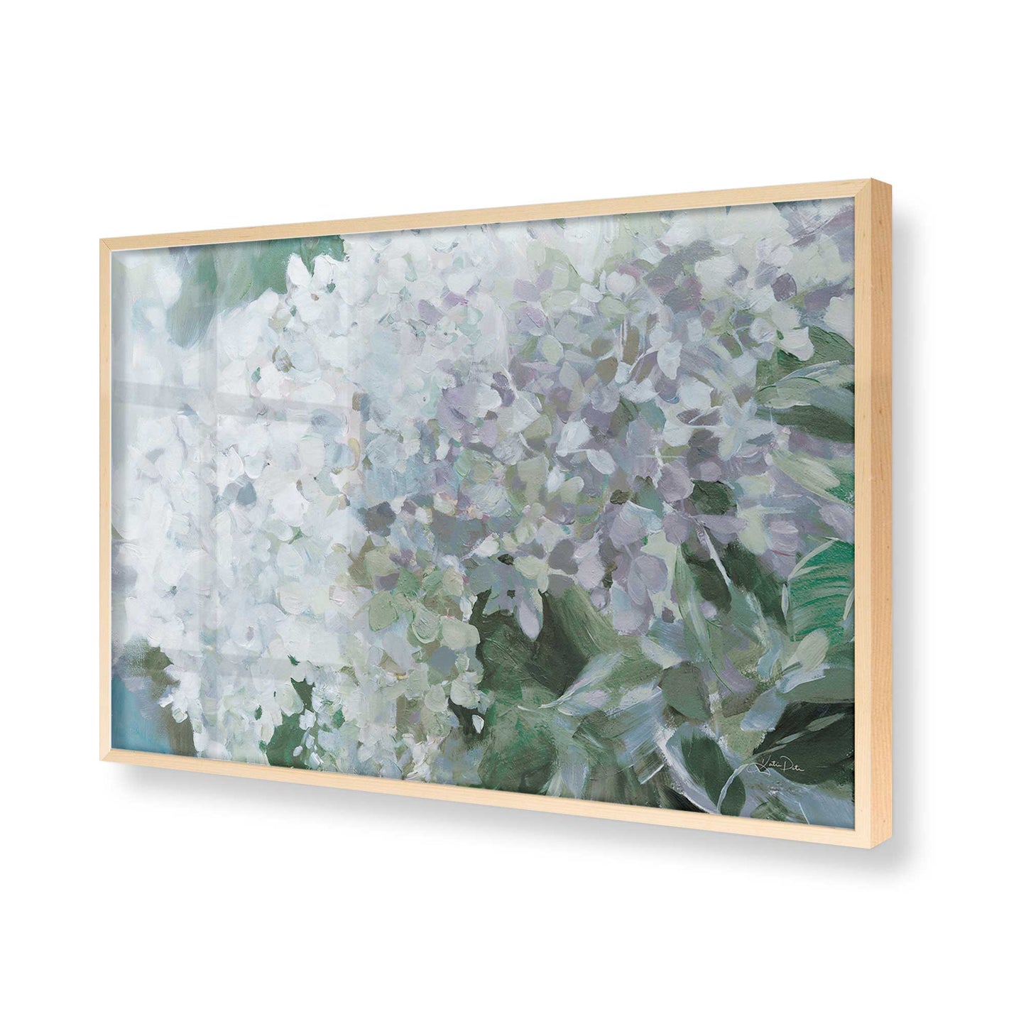 [Color:Raw Maple], Picture of art in a Raw Maple frame of the corner