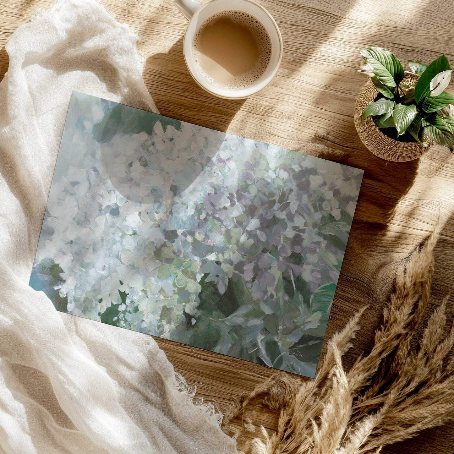 Lush Hydrangea Cluster Print