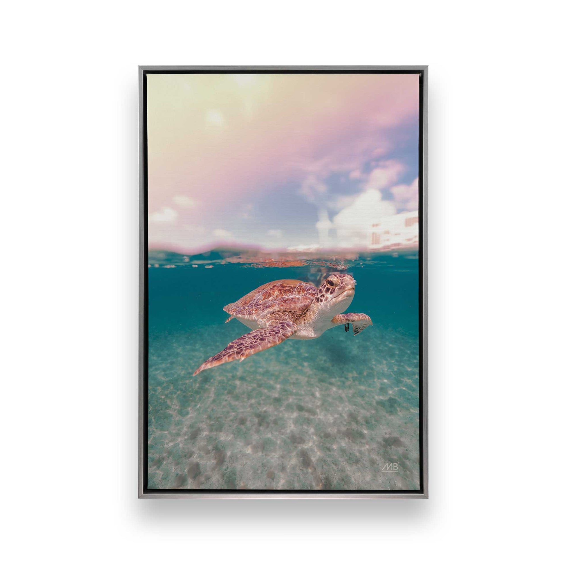 [Color:Polished Chrome], Picture of art in a Polished Chrome frame