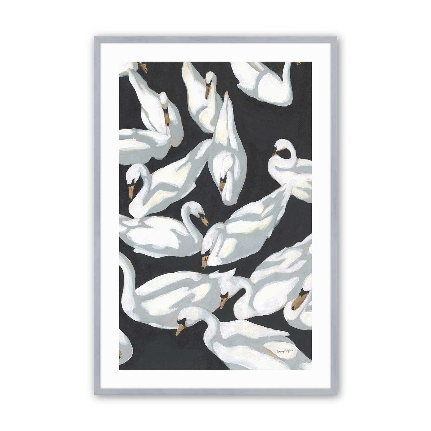 [Color:Polished Chrome], Picture of art in a Polished Chrome frame