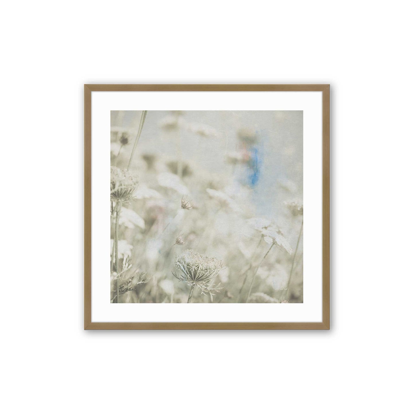 [Color:Brushed Gold], Picture of art in a Brushed Gold frame