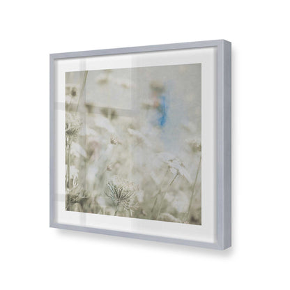 [Color:Polished Chrome], Picture of art in a Polished Chrome frame at an angle