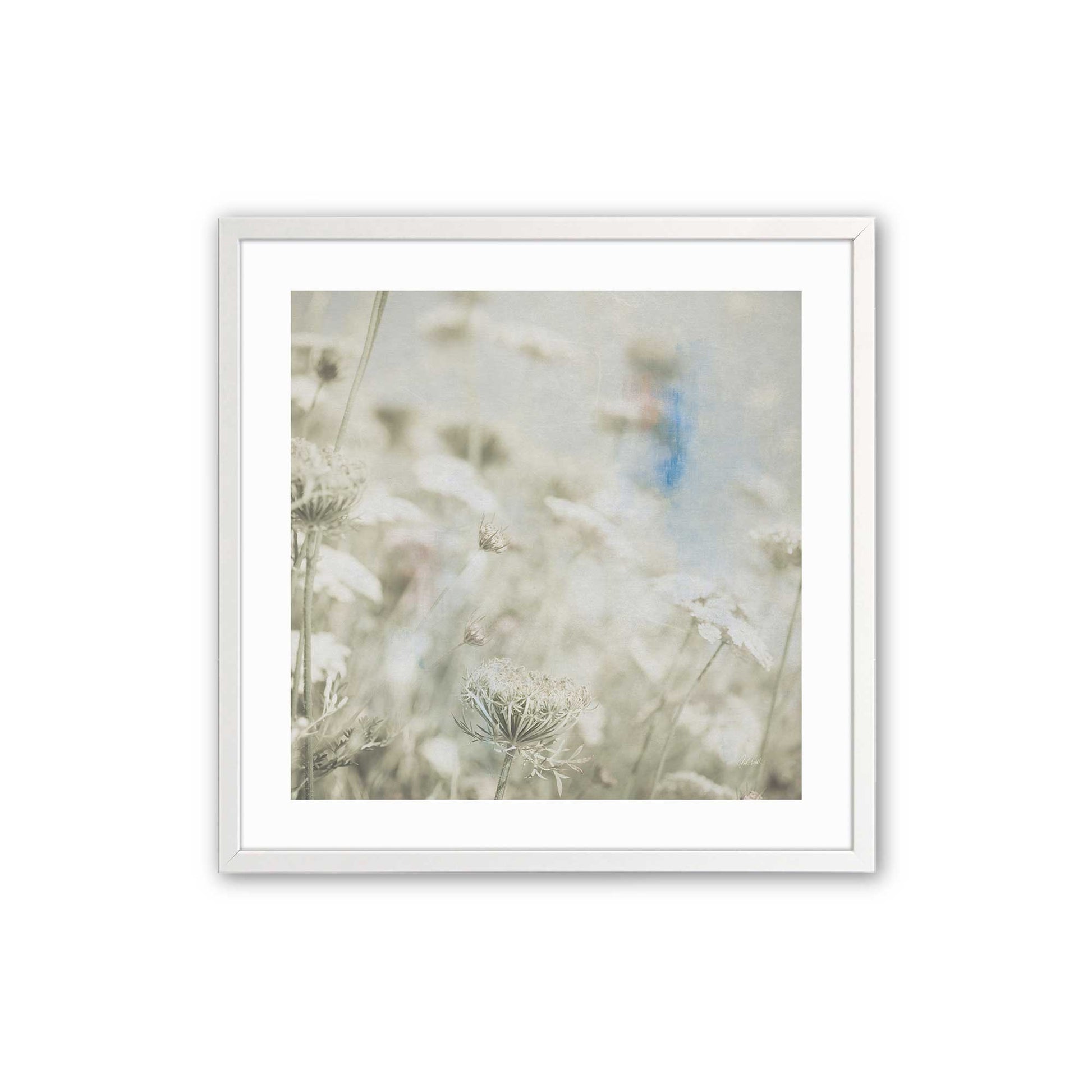 [Color:Opaque White], Picture of art in a Opaque White frame