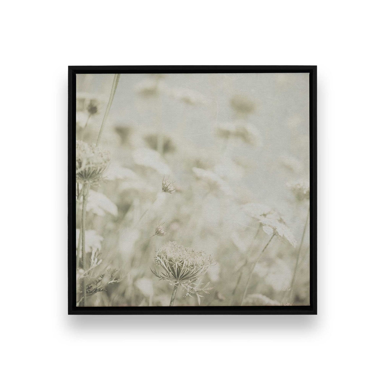 [Color:Satin Black], Picture of art in a Satin Black frame