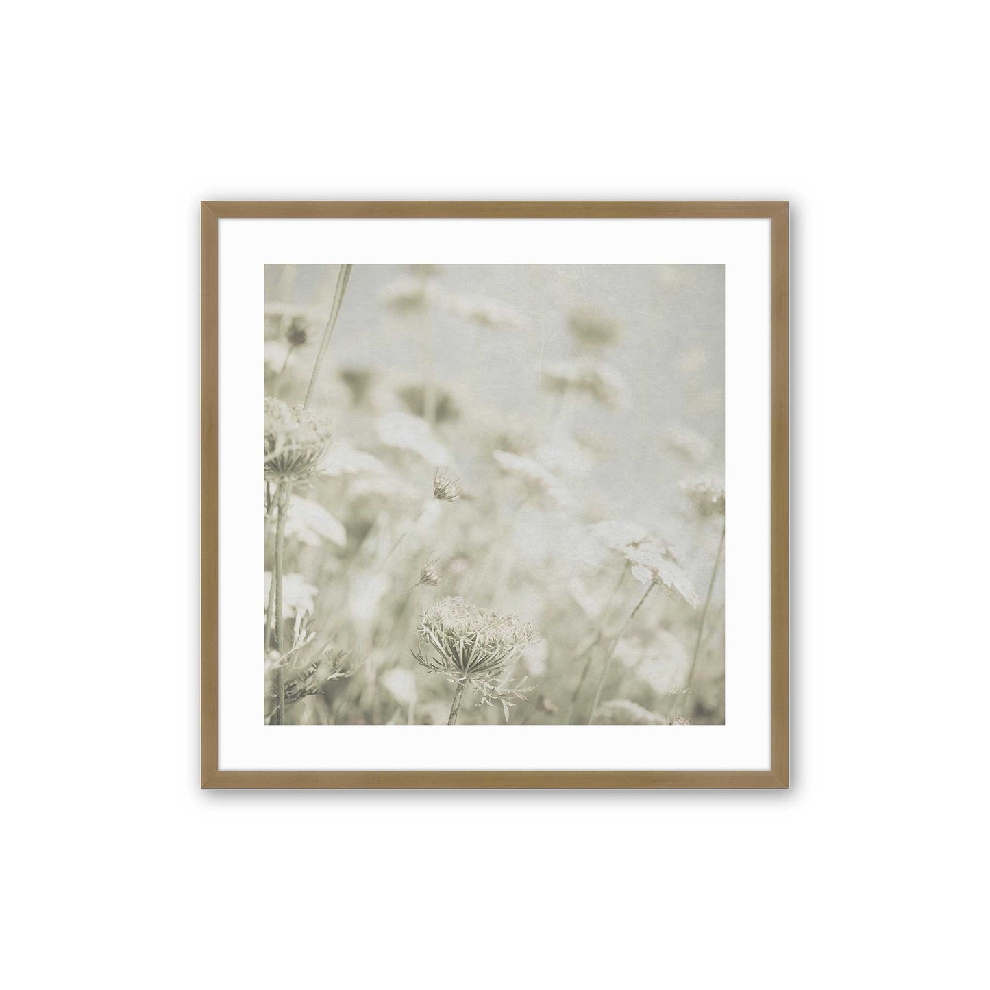 [Color:Brushed Gold], Picture of art in a Brushed Gold frame