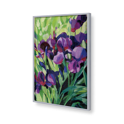 [Color:Polished Chrome], Picture of art in a Polished Chrome frame of the corner