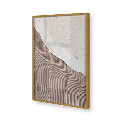 [Color:Polished Gold], Picture of art in a Polished Gold frame of the corner