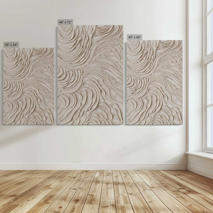 [Color:Stretched Canvas], Image showing the size comparisons