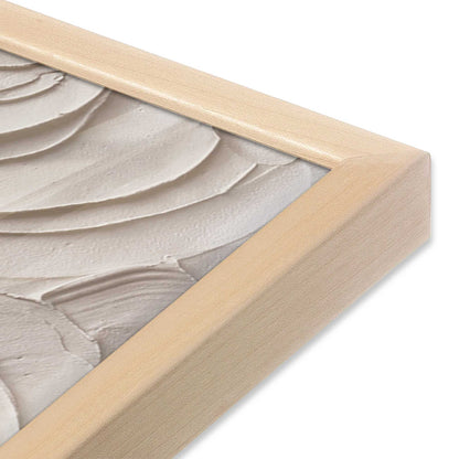 [Color:Raw Maple], Picture of art in a Raw Maple frame at an angle