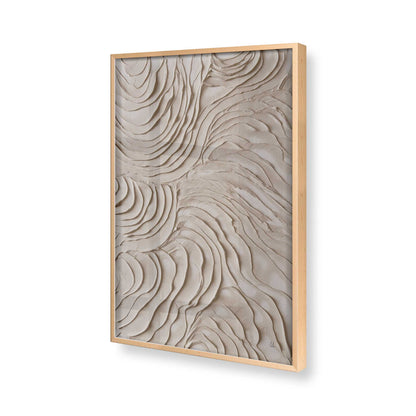 [Color:Raw Maple], Picture of art in a Raw Maple frame of the corner